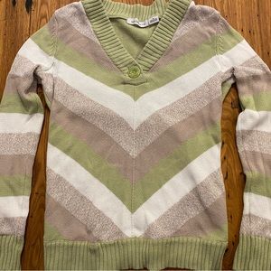 Vintage Women’s Liz Claiborne Striped Sweater Size Small